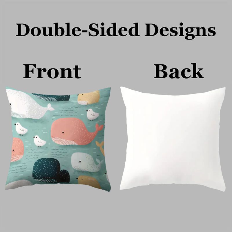 Set Sarung Bantal 4 Buah Dekor - Baby Nursery Chair ulasan dan harga