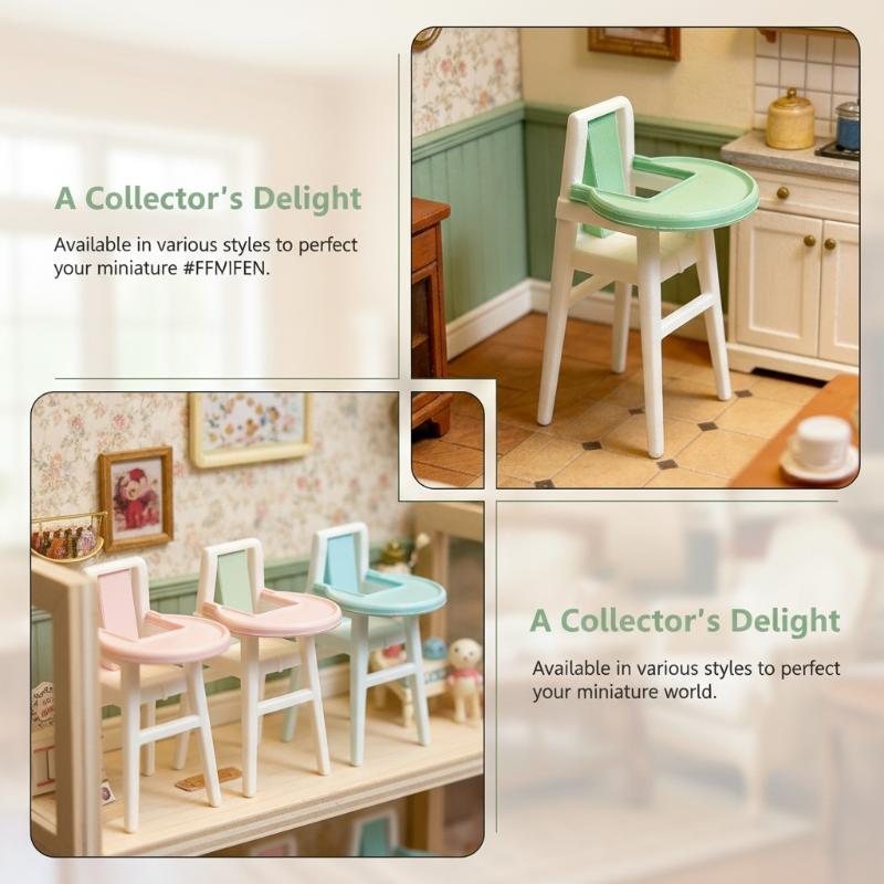 Kursi Tinggi Bayi Miniatur Ska - Baby Nursery Chair ulasan dan harga