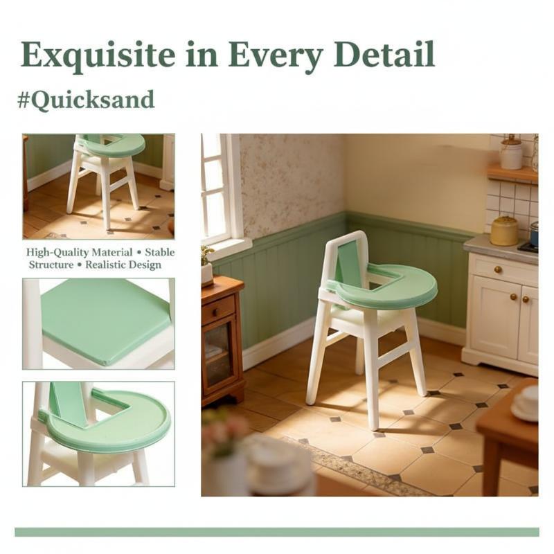 Kursi Tinggi Bayi Miniatur Ska - Baby Nursery Chair ulasan dan harga