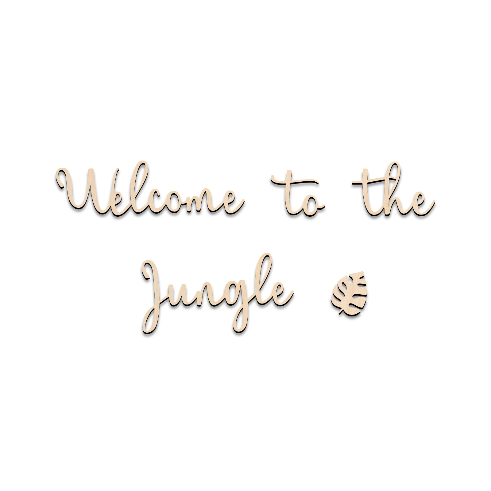 Selamat Datang di Jungle Woode - Baby Nursery Sign ulasan dan harga