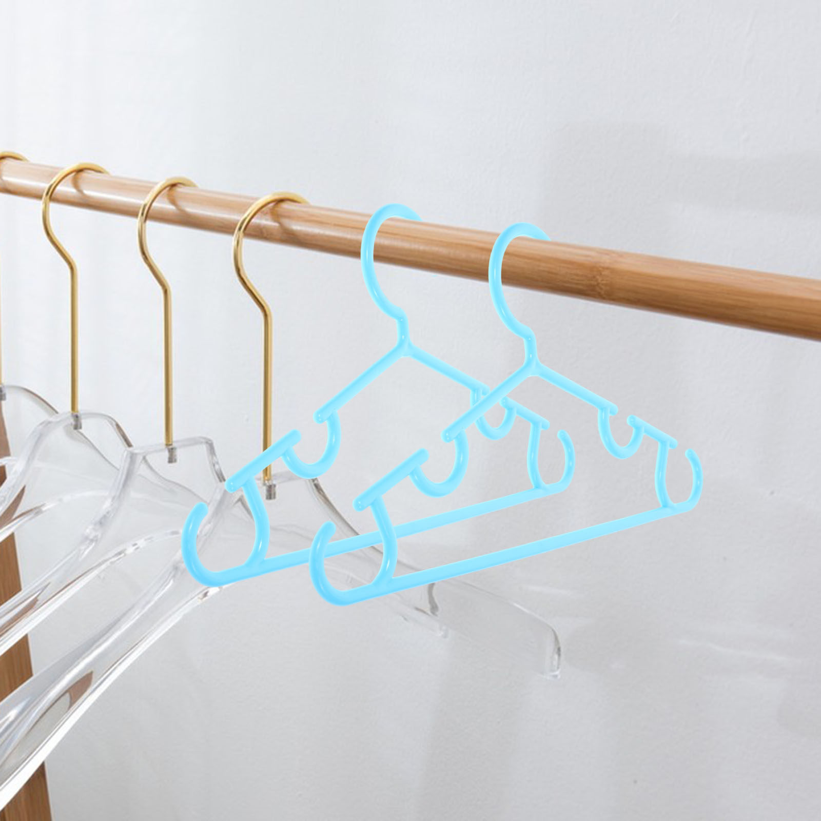 10 Buah Gantungan Baju Bayi Pl - Closet Organizer Baby ulasan dan harga