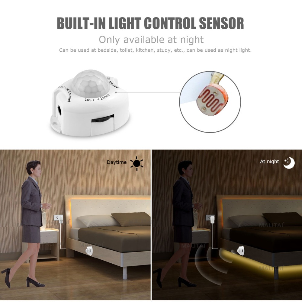 Lampu Strip LED Sensor Gerak P - Drawer Dresser White ulasan dan harga