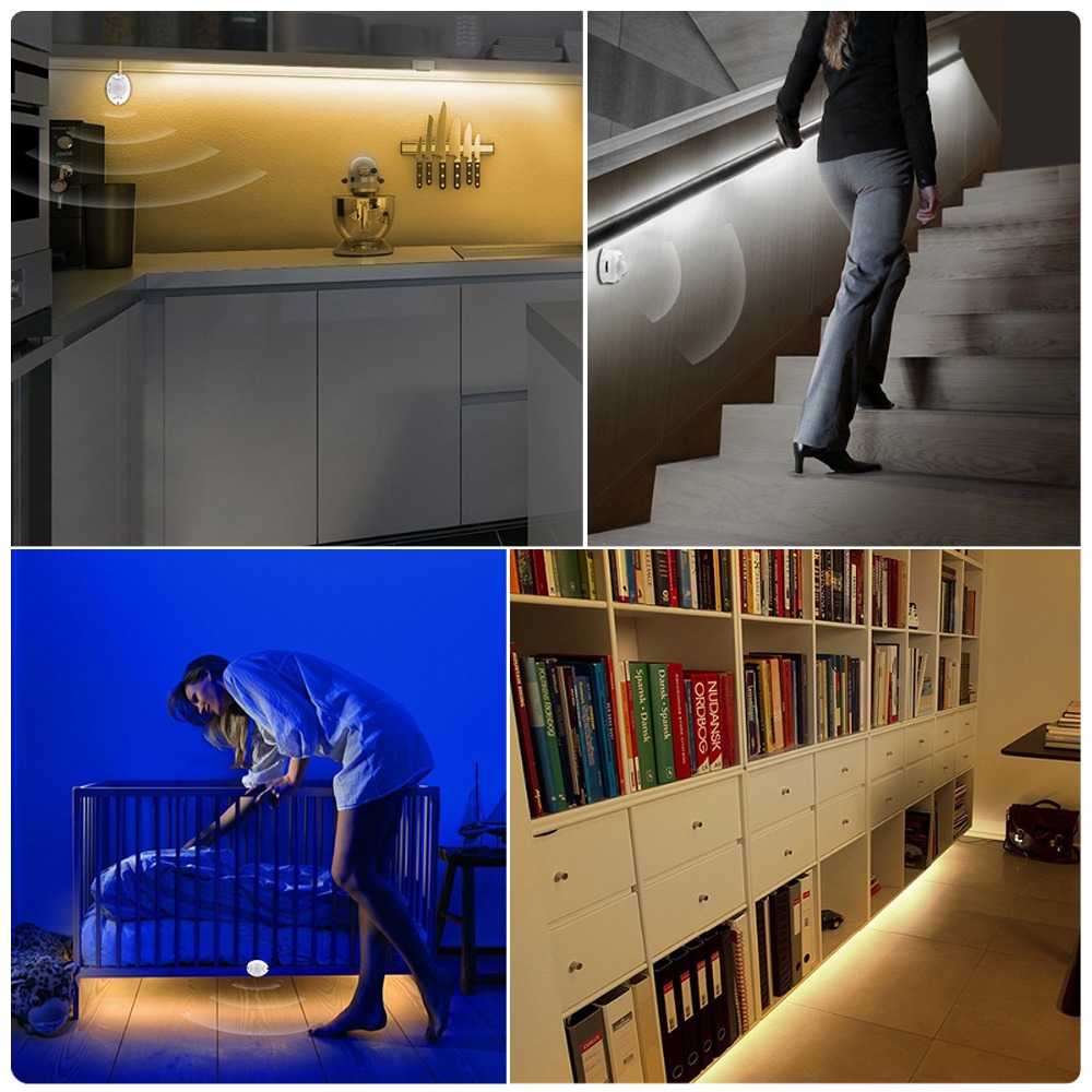 Lampu Strip LED Sensor Gerak P - Drawer Dresser White ulasan dan harga