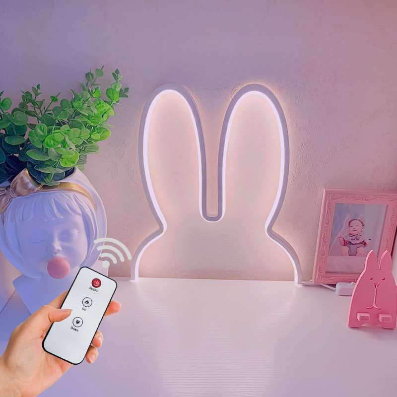 Lampu Dinding Kelinci Led Lucu - Baby Nursery Light ulasan dan harga
