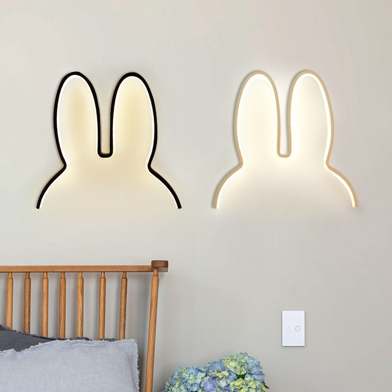 Lampu Dinding Kelinci Led Lucu - Baby Nursery Light ulasan dan harga