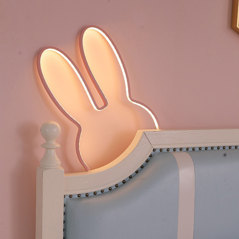 Lampu Dinding Kelinci Led Lucu - Baby Nursery Light ulasan dan harga