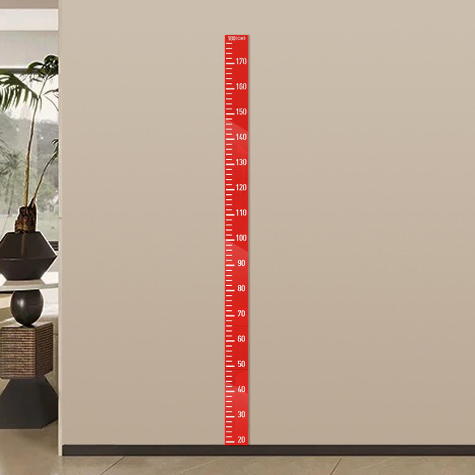 Stiker Cermin Dinding Pengukur - Growth Chart Ruler ulasan dan harga