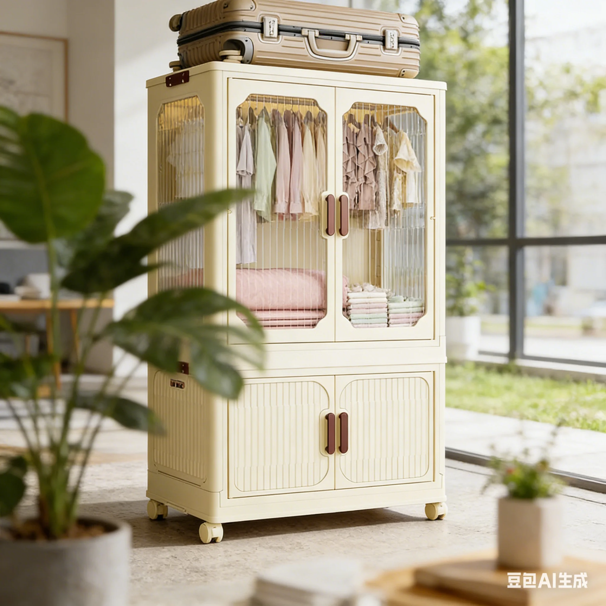 AOLIVIYA Lemari Plastik Bayi d - Closet Organizer Baby ulasan dan harga