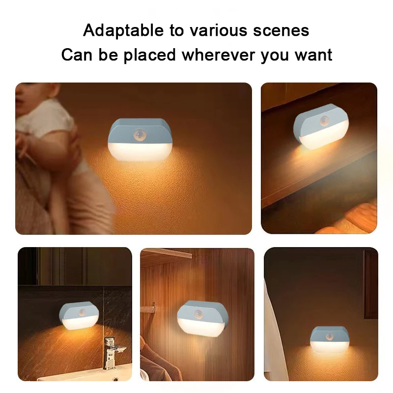 Lampu Malam LED Sensor Gerak T - Baby Nursery Light ulasan dan harga